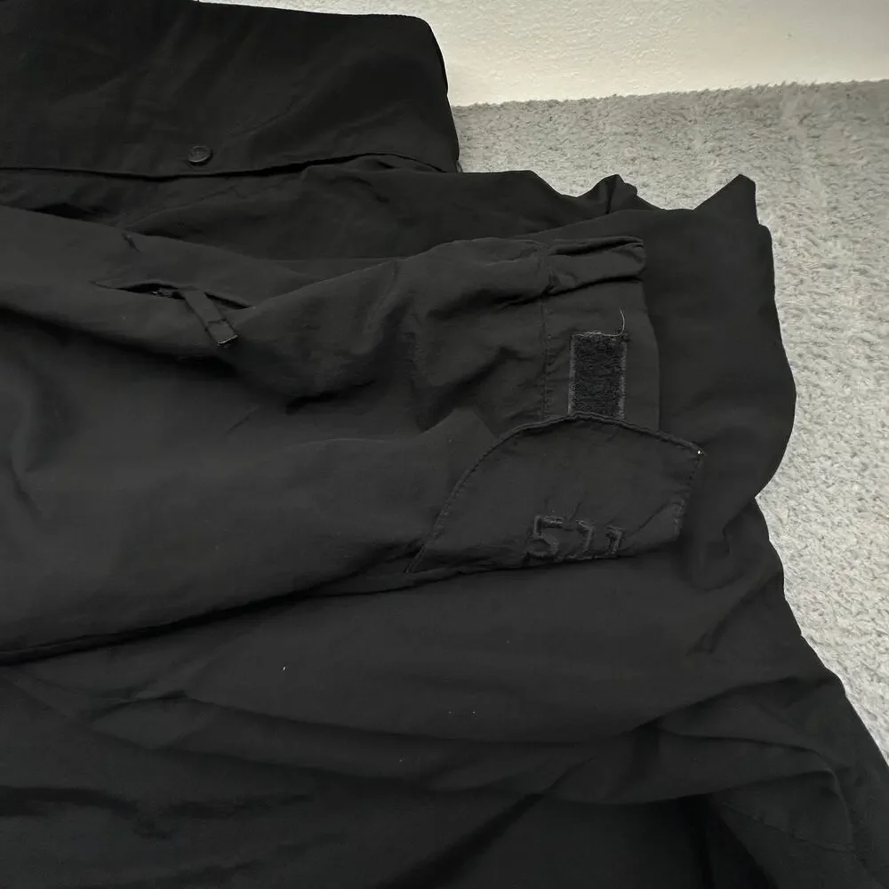 5.11 Tactical 48017 Waterproof Jacket Shell Only Full Zip All Weather Parka